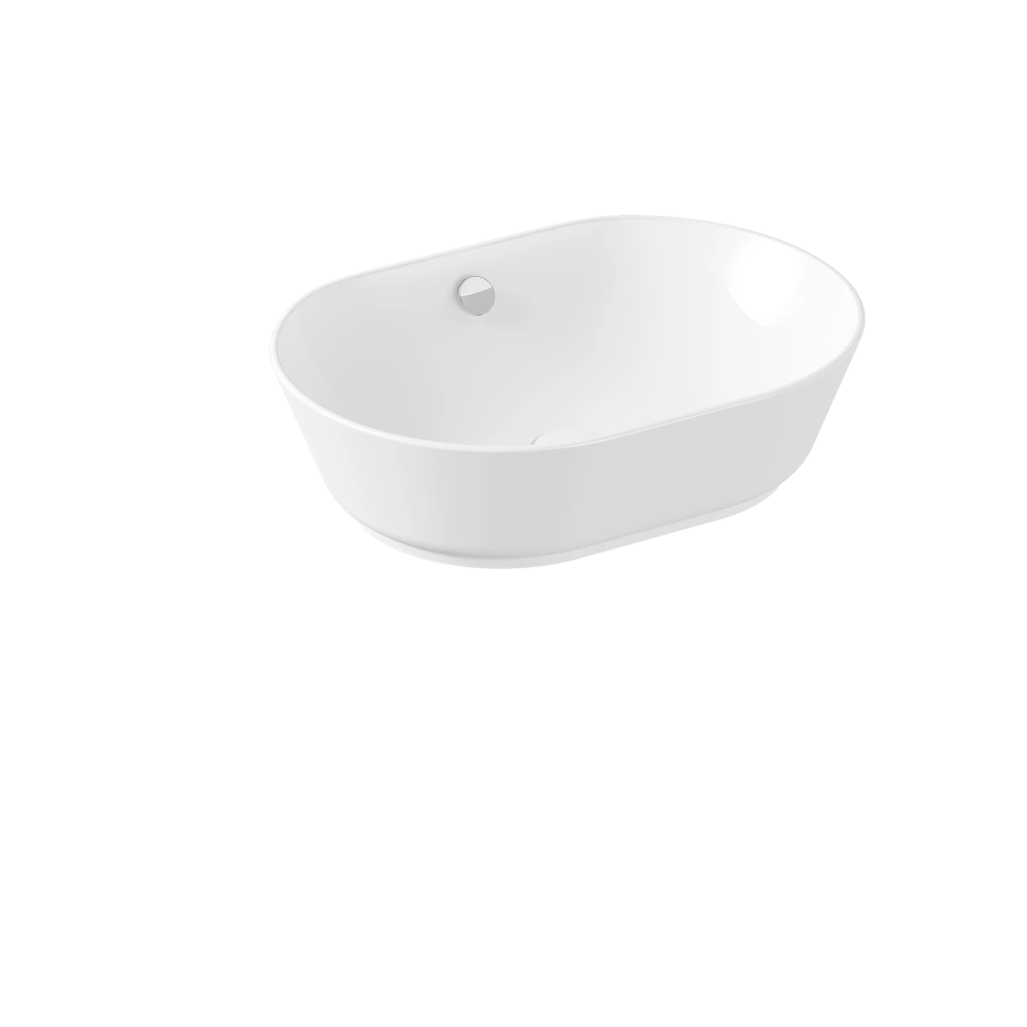 VitrA Geo Aufsatzschale oval 545 x 400 mm Weiß Hochglanz VitrA Geo Aufsatzschale oval 545 x 400 mm Weiß Hochglanz