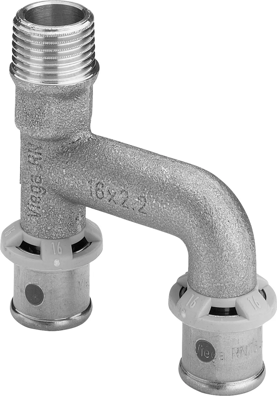 Viega „Sanfix P“ Fitting mit 3 Anschlüssen Viega „Sanfix P“ Fitting mit 3 Anschlüssen