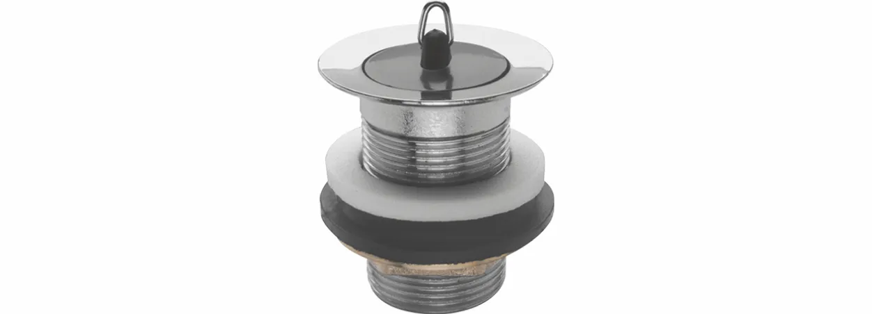 Schaftventil Messing vc 1 1/4″ x 60 mm komplett mit Stopfen
