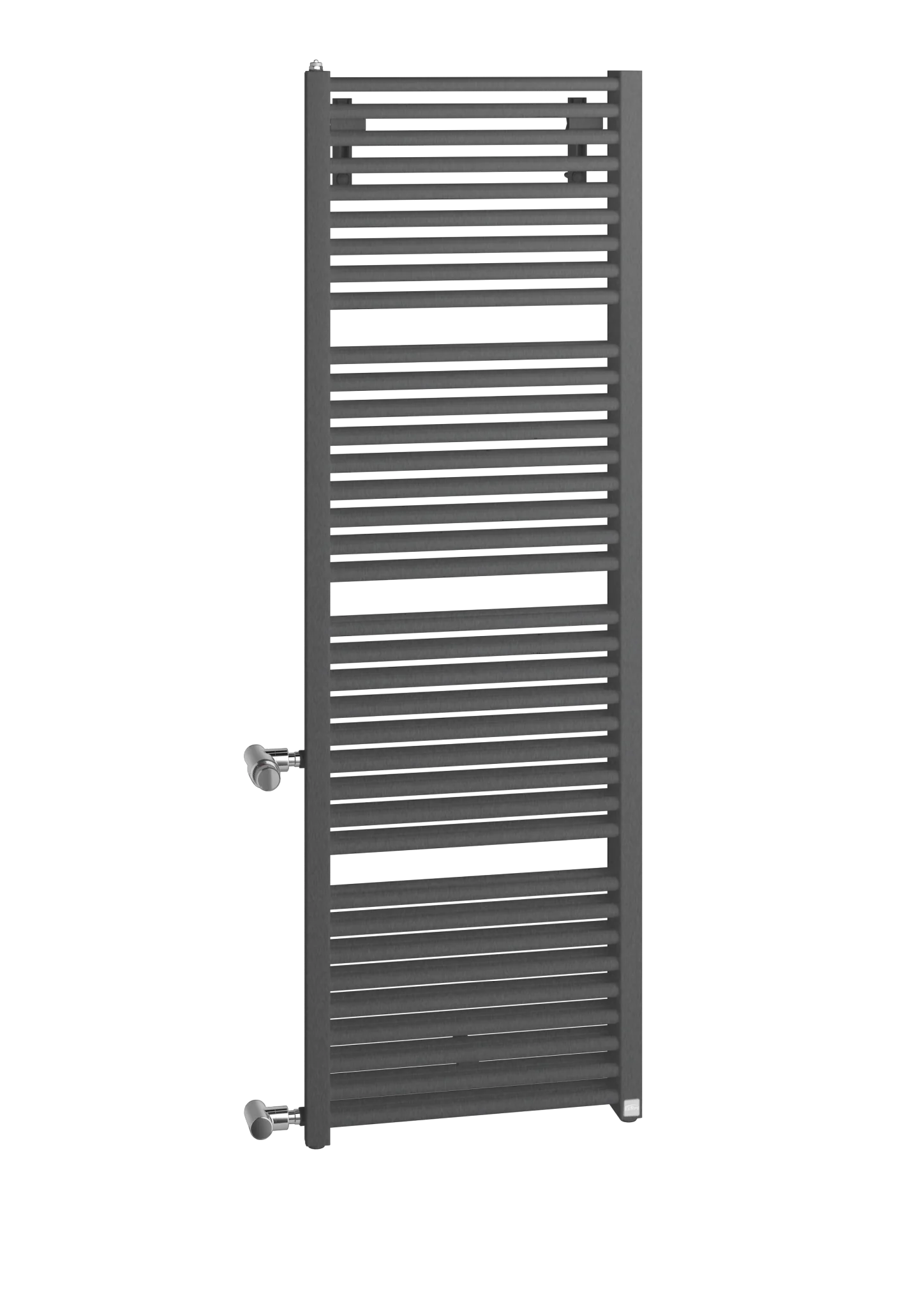 Kermi Design-Heizkörper „Duett®-D“ Austauschheizkörper 63,4 × 179,6 cm in Graphit Metallic