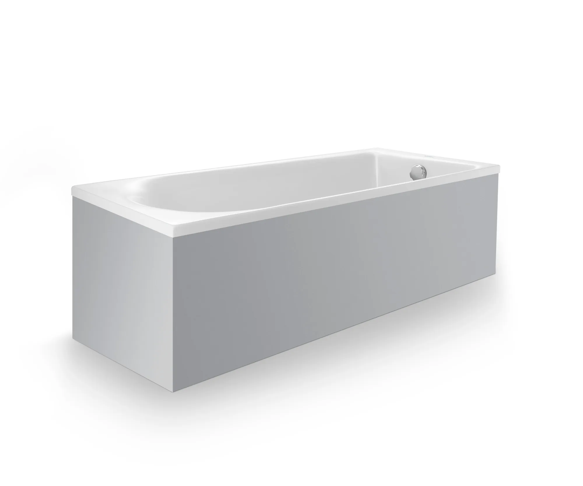 Duravit Badewanne „D-Neo“ rechteck 160 × 70 cm, Fußablauf