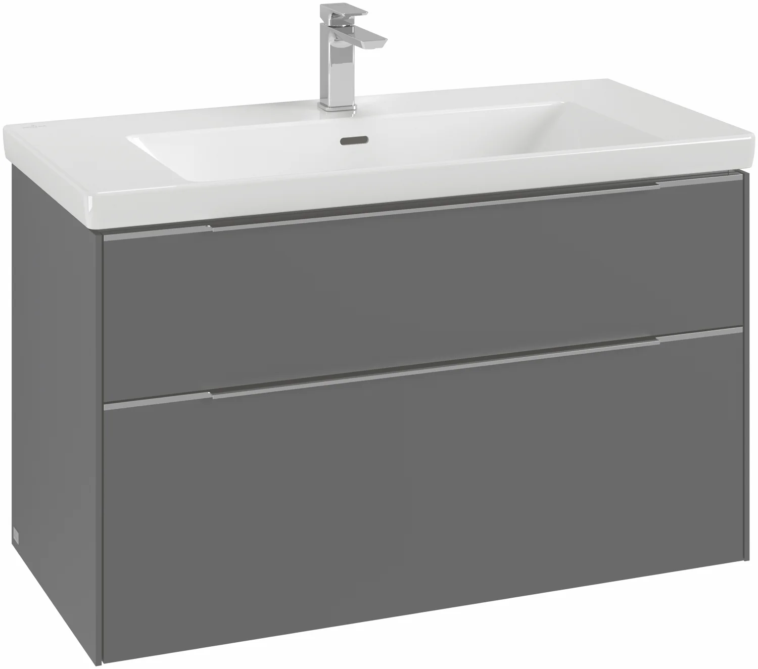 Villeroy & Boch Subway 3.0 Waschbeckenunterschrank C570L0, 973 x 576 x 478 mm, mit Beleuchtung Villeroy & Boch Subway 3.0 Waschbeckenunterschrank C570L0, 973 x 576 x 478 mm, mit Beleuchtung