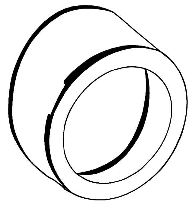 Rosette 45664, für Kopfbrause, ⌀ 70mm, chrom