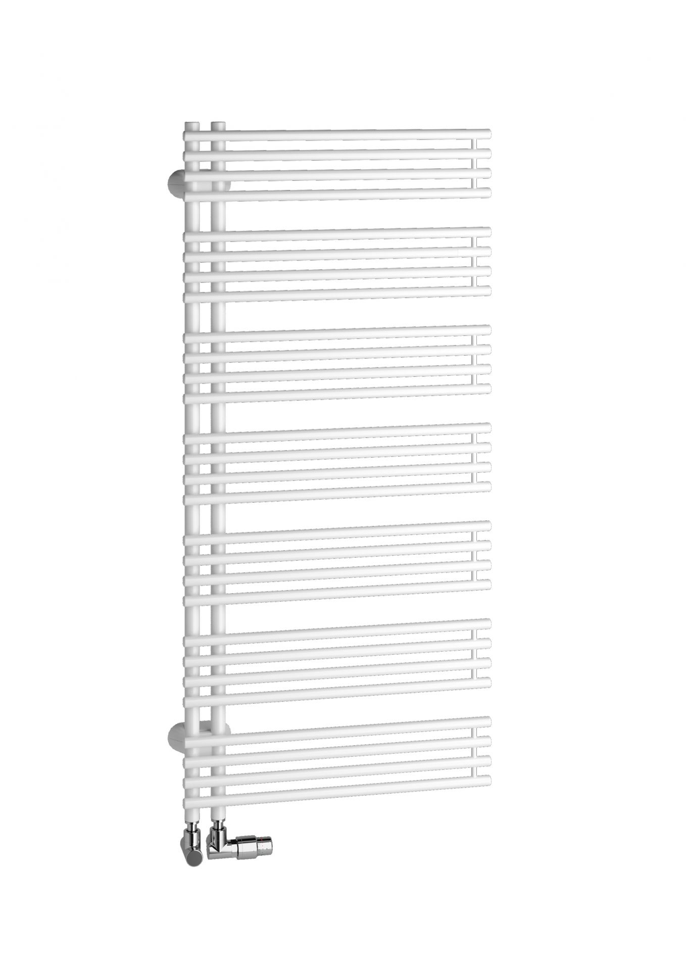 Kermi Design-Heizkörper „Diveo®“ 45 × 94 cm in Weiß Soft
