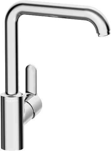 HansaPRIMO Einhebelmischer Küchenarmatur HansaPRIMO 4920 Ausladung 192 mm DN15 Chrom HansaPRIMO Einhebelmischer Küchenarmatur HansaPRIMO 4920 Ausladung 192 mm DN15 Chrom