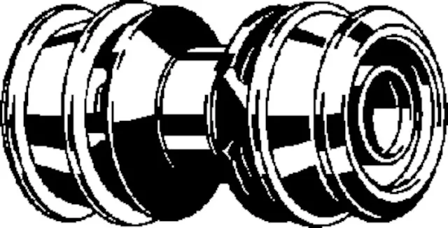 Viega „Raxofix“ Kupplung mit 2 gleichen Muffen 63 mm