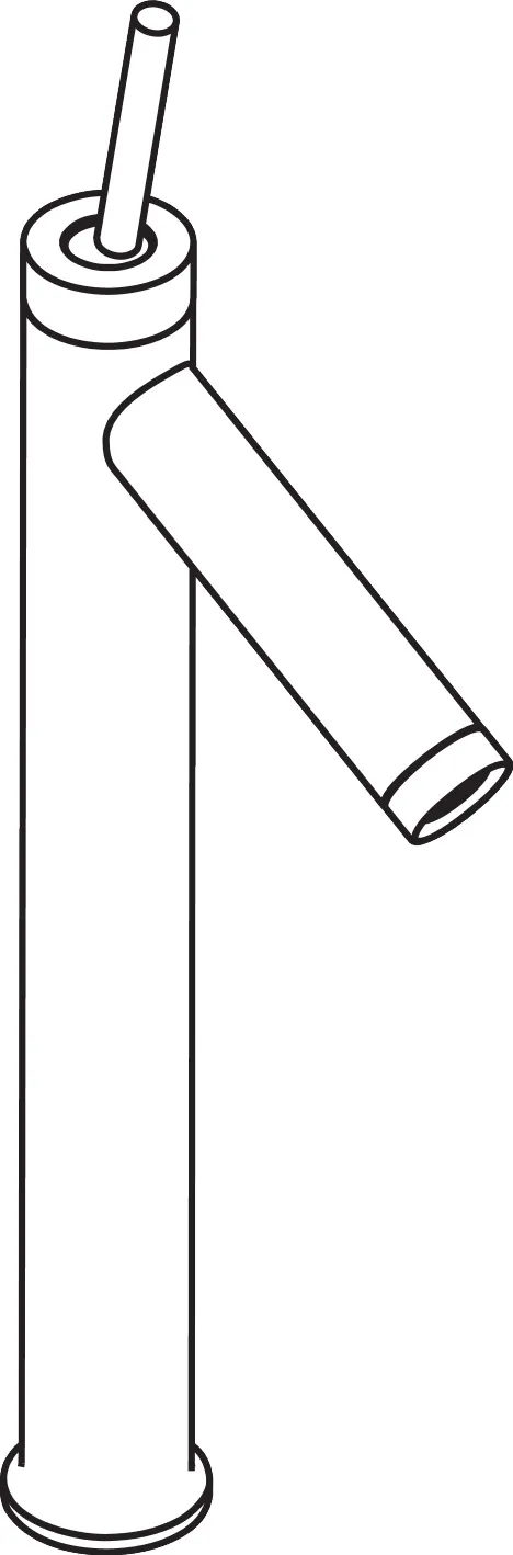 Waschtischmischer 250 Axor Starck für Waschschüssel o.Ablaufgarnitur chrom Waschtischmischer 250 Axor Starck für Waschschüssel o.Ablaufgarnitur chrom