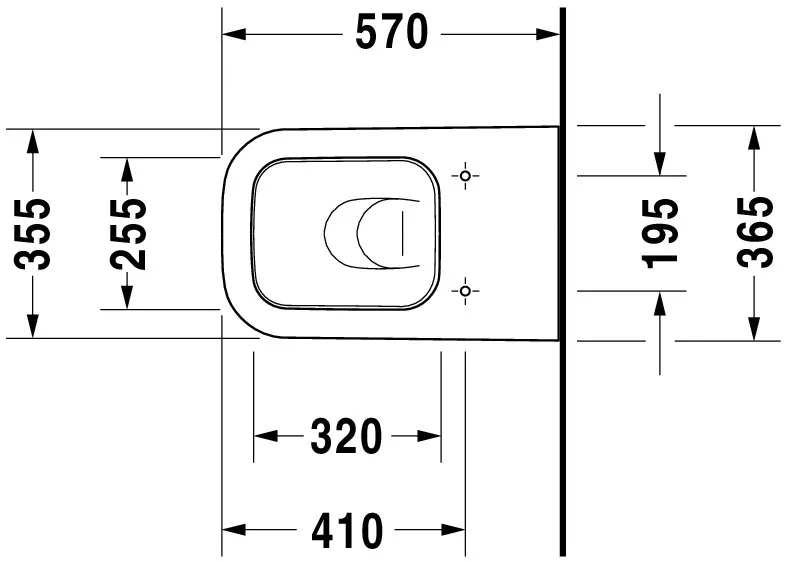 Duravit Happy D.2 Stand WC, weiß Duravit Happy D.2 Stand WC, weiß