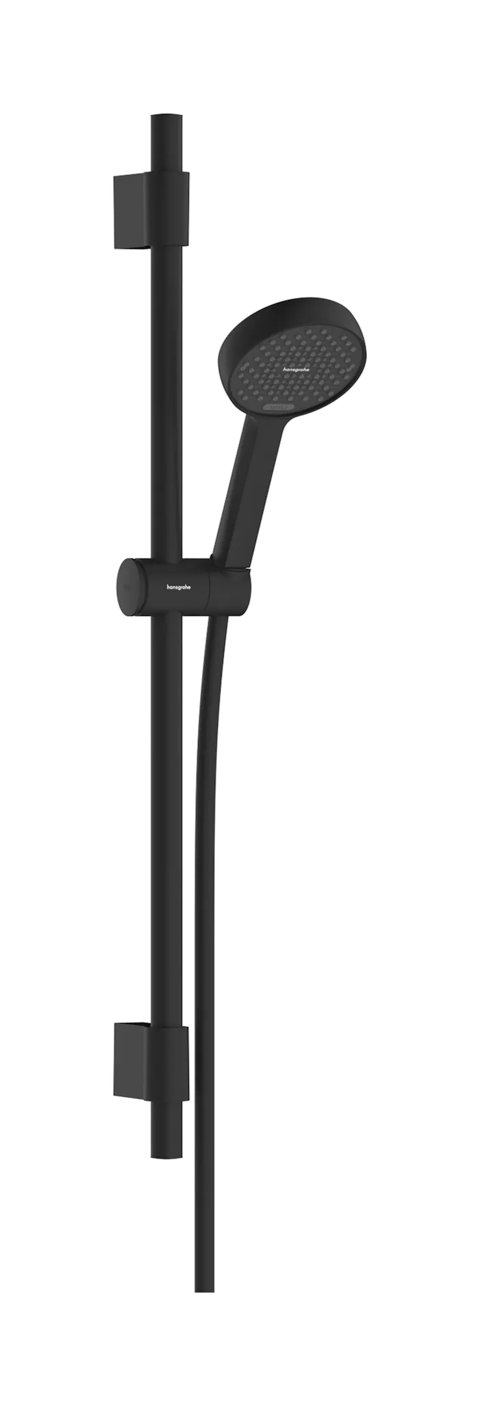 Hansgrohe Activera Select S Brauseset 95 2jet EcoSmart mit Brausestange Varia 72 cm, Mattschwarz Hansgrohe Activera Select S Brauseset 95 2jet EcoSmart mit Brausestange Varia 72 cm, Mattschwarz