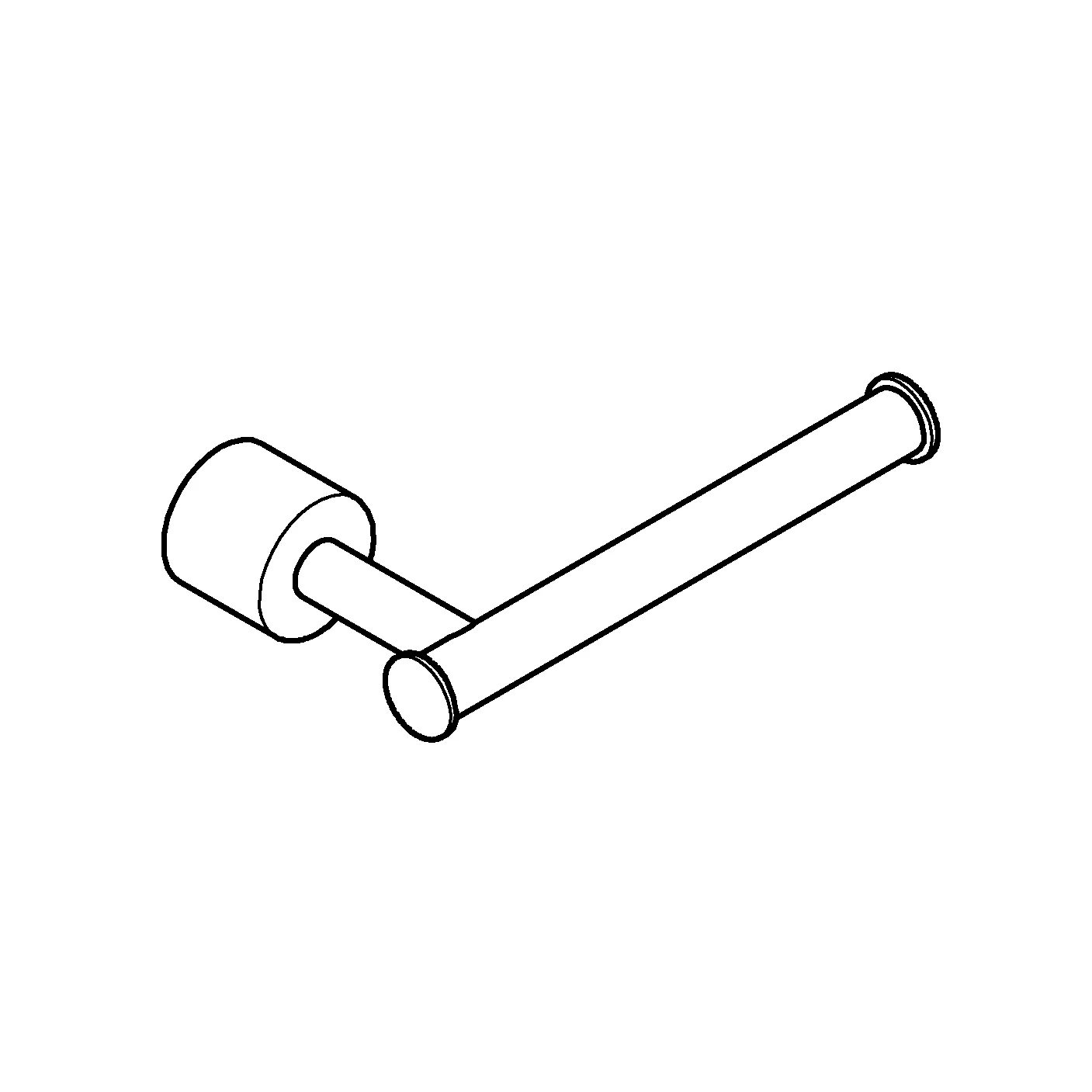 WC-Papierhalter Atrio 40890, ohne Deckel WC-Papierhalter Atrio 40890, ohne Deckel