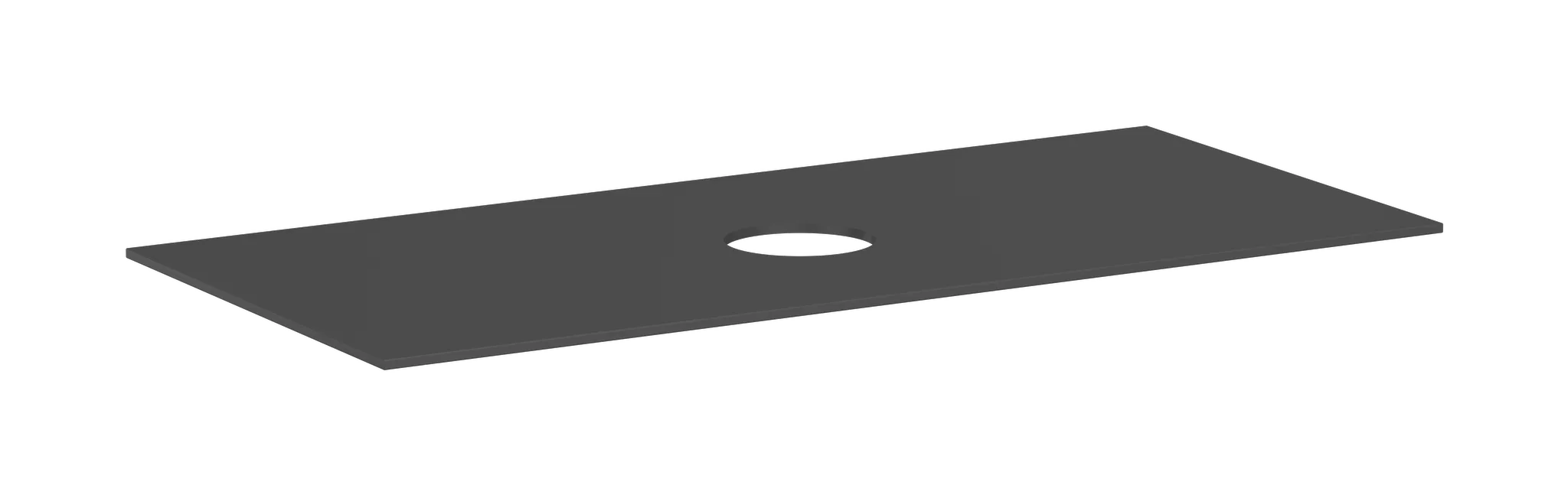 Xevolos E Konsole 1180/550 mit Auschnitt mittig für Aufsatzwaschtisch ohne Hahnloch, Mattweiß Xevolos E Konsole 1180/550 mit Auschnitt mittig für Aufsatzwaschtisch ohne Hahnloch, Mattweiß