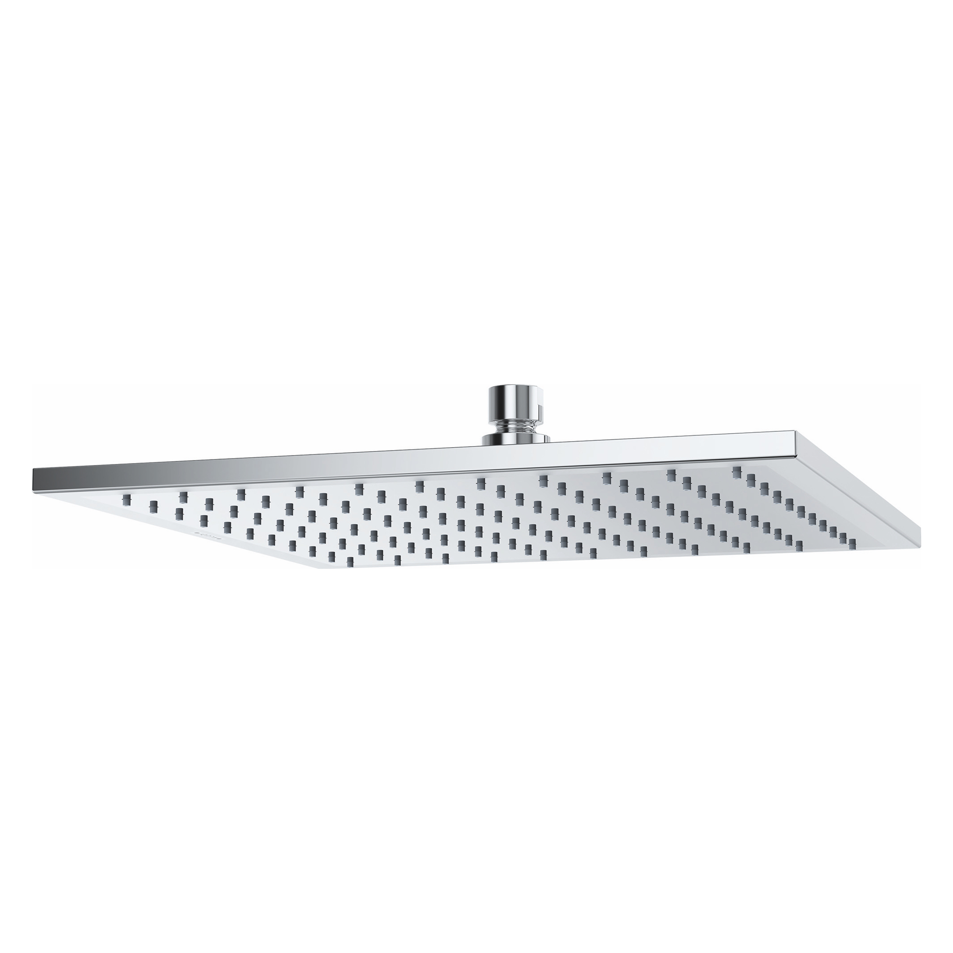 A-QA Tellerkopfbrause eckig 300 mm flache Ausführung chrom