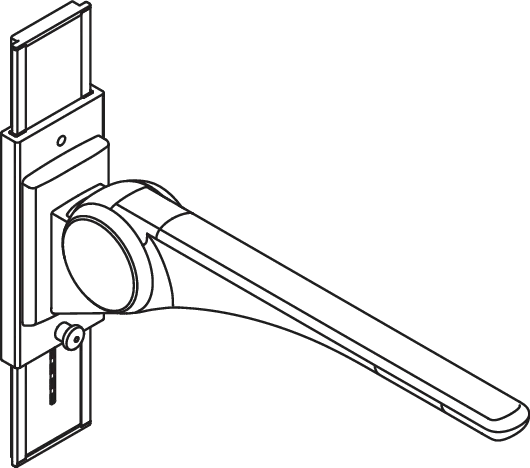 HEWI Stützklappgriff „Serie 802 LifeSystem“ HEWI Stützklappgriff „Serie 802 LifeSystem“