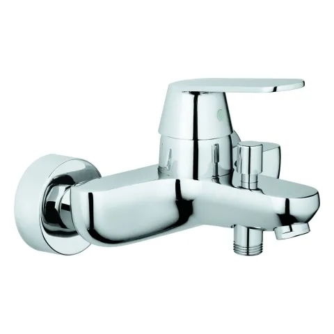 Einhand-Wannenbatterie Eurosmart Cosmopolitan 32831, Wandmontage, eigensicher, chrom Einhand-Wannenbatterie Eurosmart Cosmopolitan 32831, Wandmontage, eigensicher, chrom