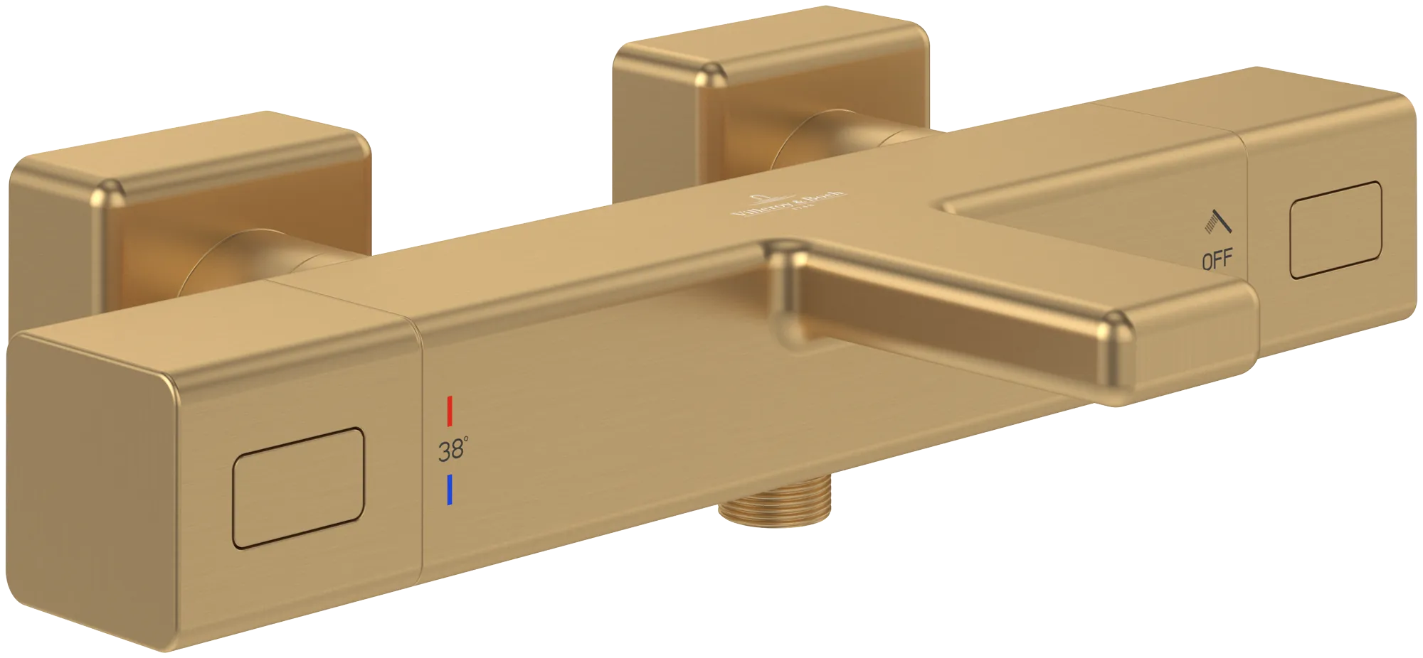 Einhand-Wannenarmatur TVT00000200061 Ausladung 93 mm in Brushed Gold Einhand-Wannenarmatur TVT00000200061 Ausladung 93 mm in Brushed Gold