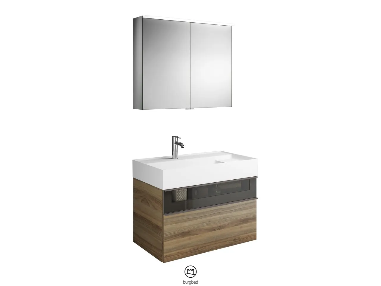 burgbad Yumo PG1 Badmöbelset (SFKZ082) burgbad Yumo PG1 Badmöbelset (SFKZ082)