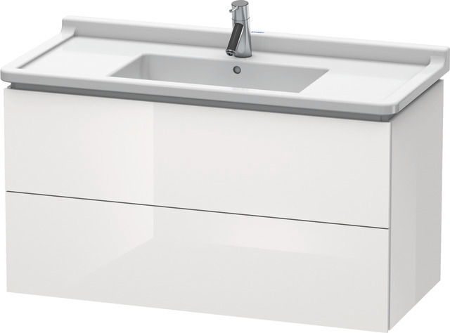 Duravit Waschtischunterschrank wandhängend „L-Cube“ 102 × 55,8 × 46,9 cm