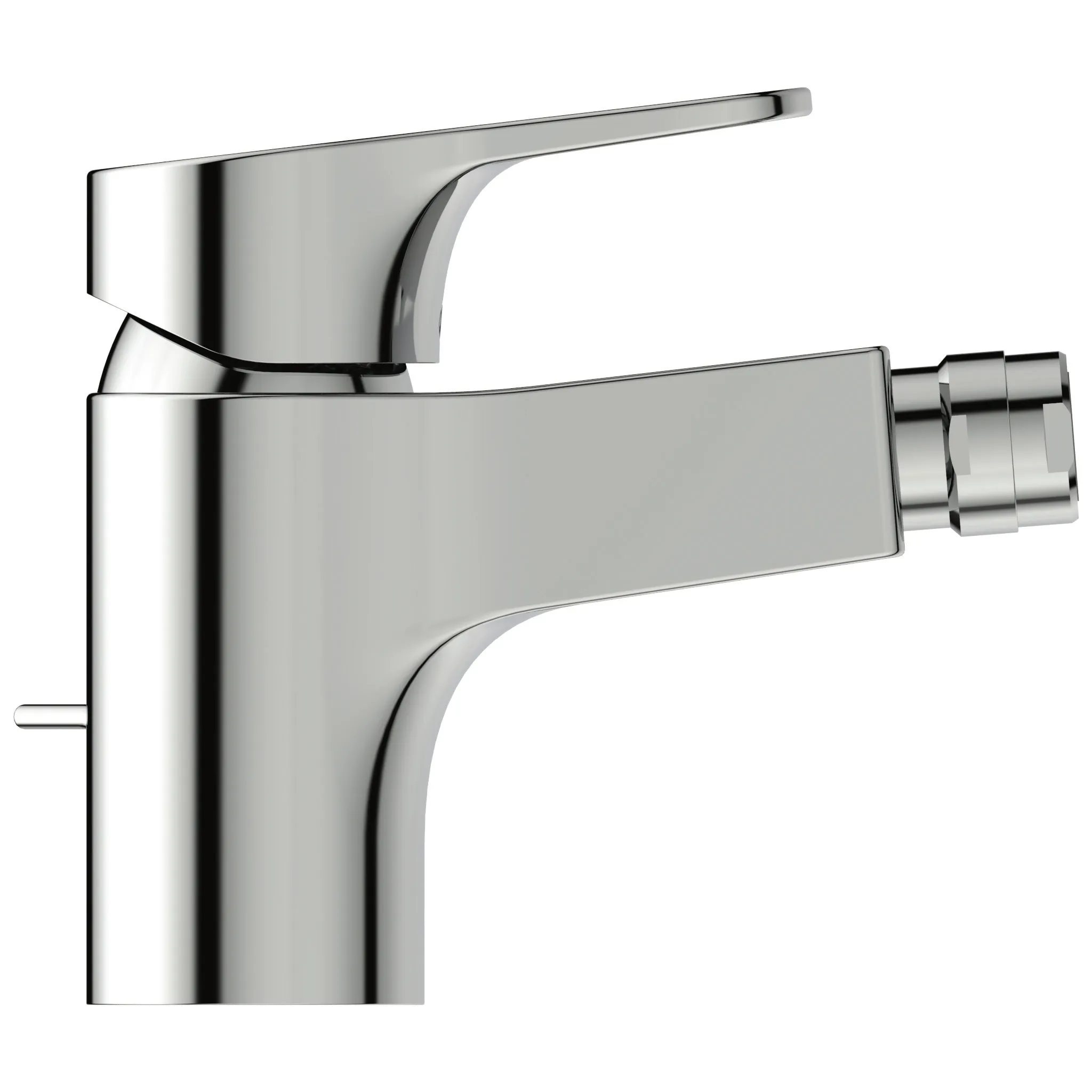 Bidetarmatur Cerabase mit Ablaufgarnitur Ausladung 114mm Chrom Bidetarmatur Cerabase mit Ablaufgarnitur Ausladung 114mm Chrom
