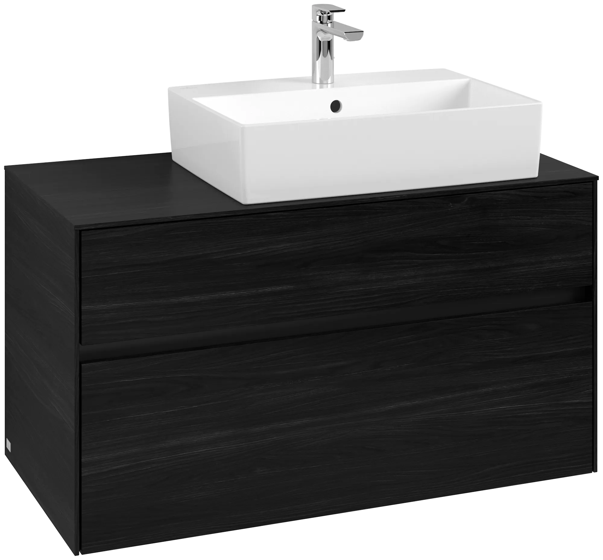 Villeroy & Boch Collaro Waschbeckenunterschrank C127B0, 1000x548x500mm, Black Oak