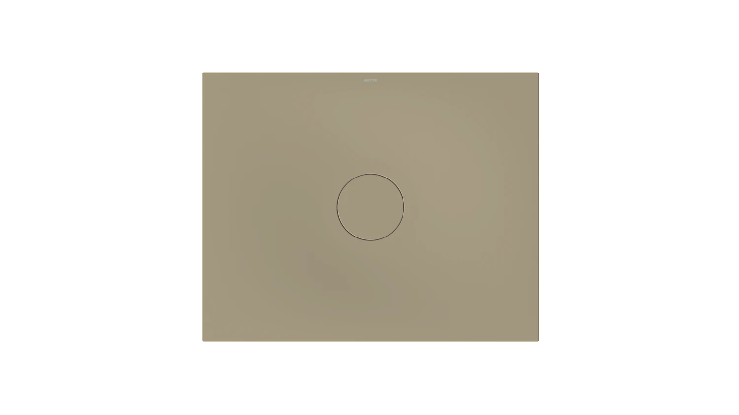 Bette rechteck Duschwanne „BetteAir“ 1000 × 800 mm mit BetteAntirutsch Pro, ohne Oberflächenveredelung, mit Minimum-Wannenträger, in Hazel