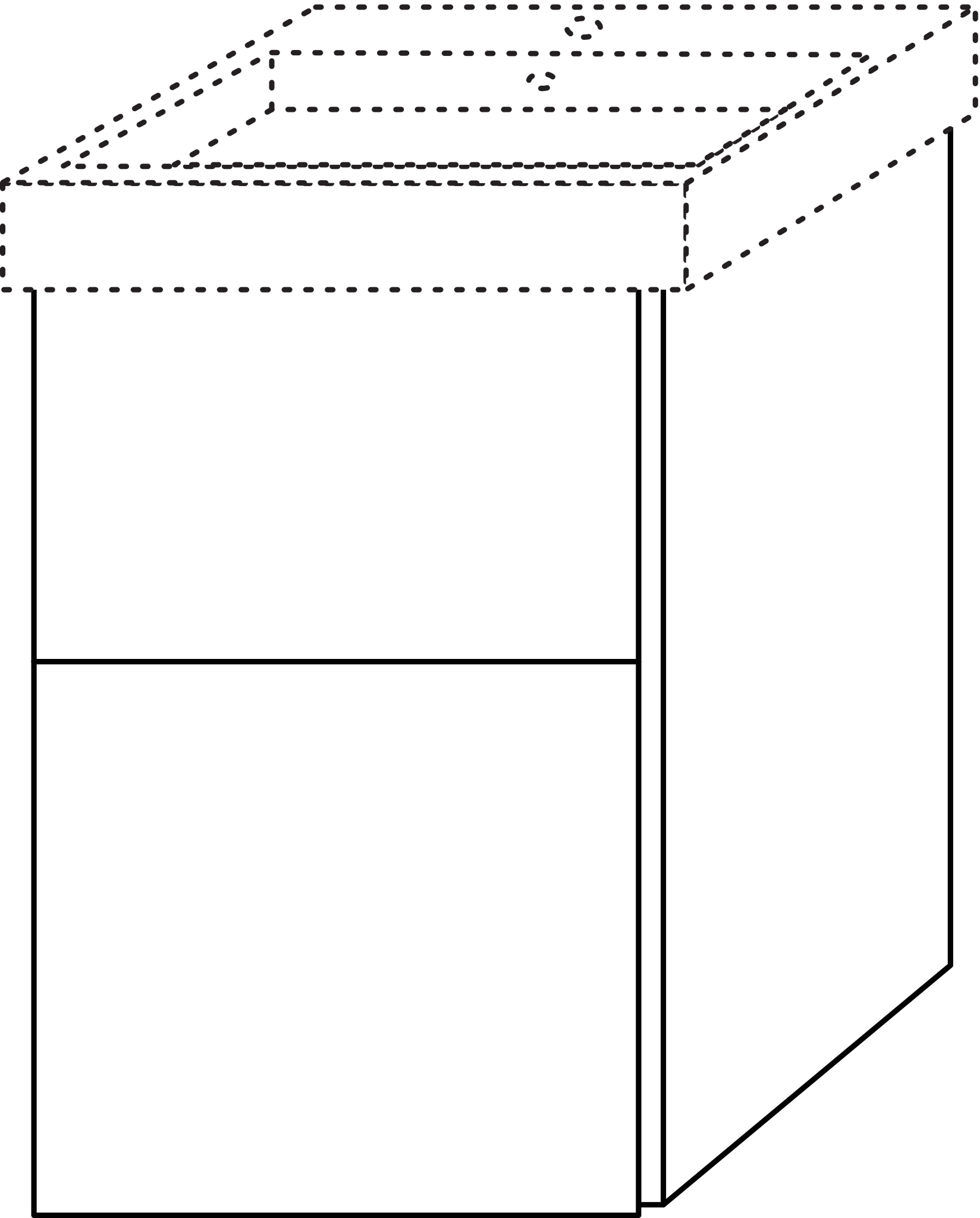 Sanipa Waschtischunterschrank „3way“ 450 × 588 × 477 mm in Eiche Nordic