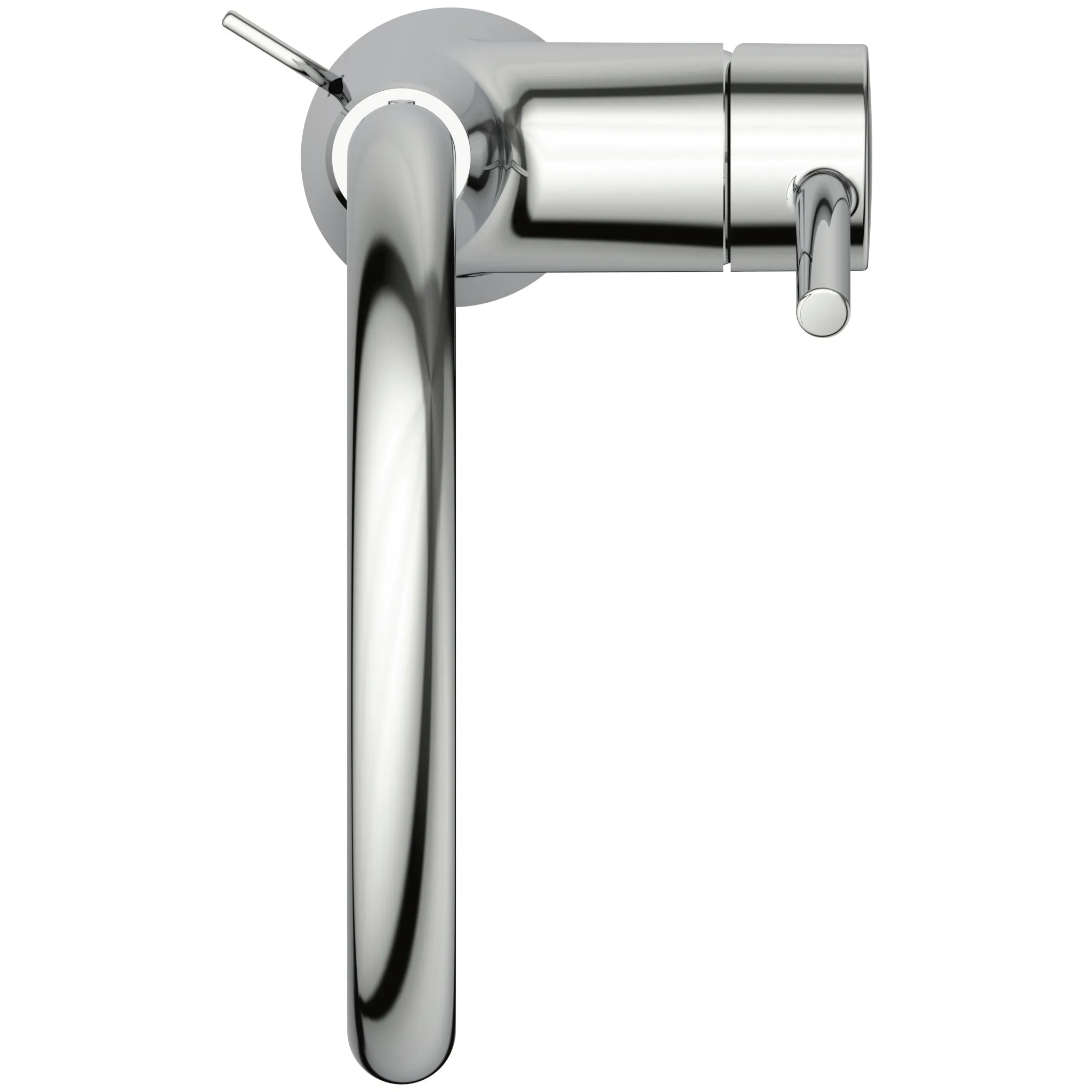 Waschtischarmatur Ceraline, mit hohem Auslauf, mit Ablaufgarnitur, Ausladung 160mm, Chrom Waschtischarmatur Ceraline, mit hohem Auslauf, mit Ablaufgarnitur, Ausladung 160mm, Chrom