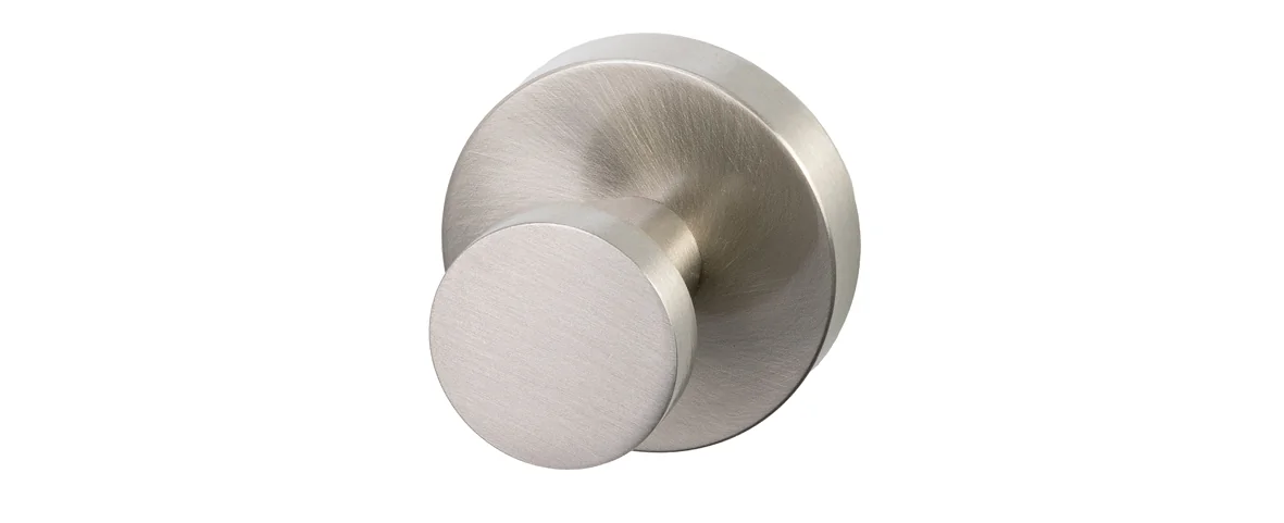 BEMM Magnet Handtuchhalterknopf, 50 mm, silber gebürstet