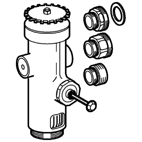 WC-Druckspüler 43996, Austauscharmatur für 677.00.200/677.03.200/680.00.200 WC-Druckspüler 43996, Austauscharmatur für 677.00.200/677.03.200/680.00.200