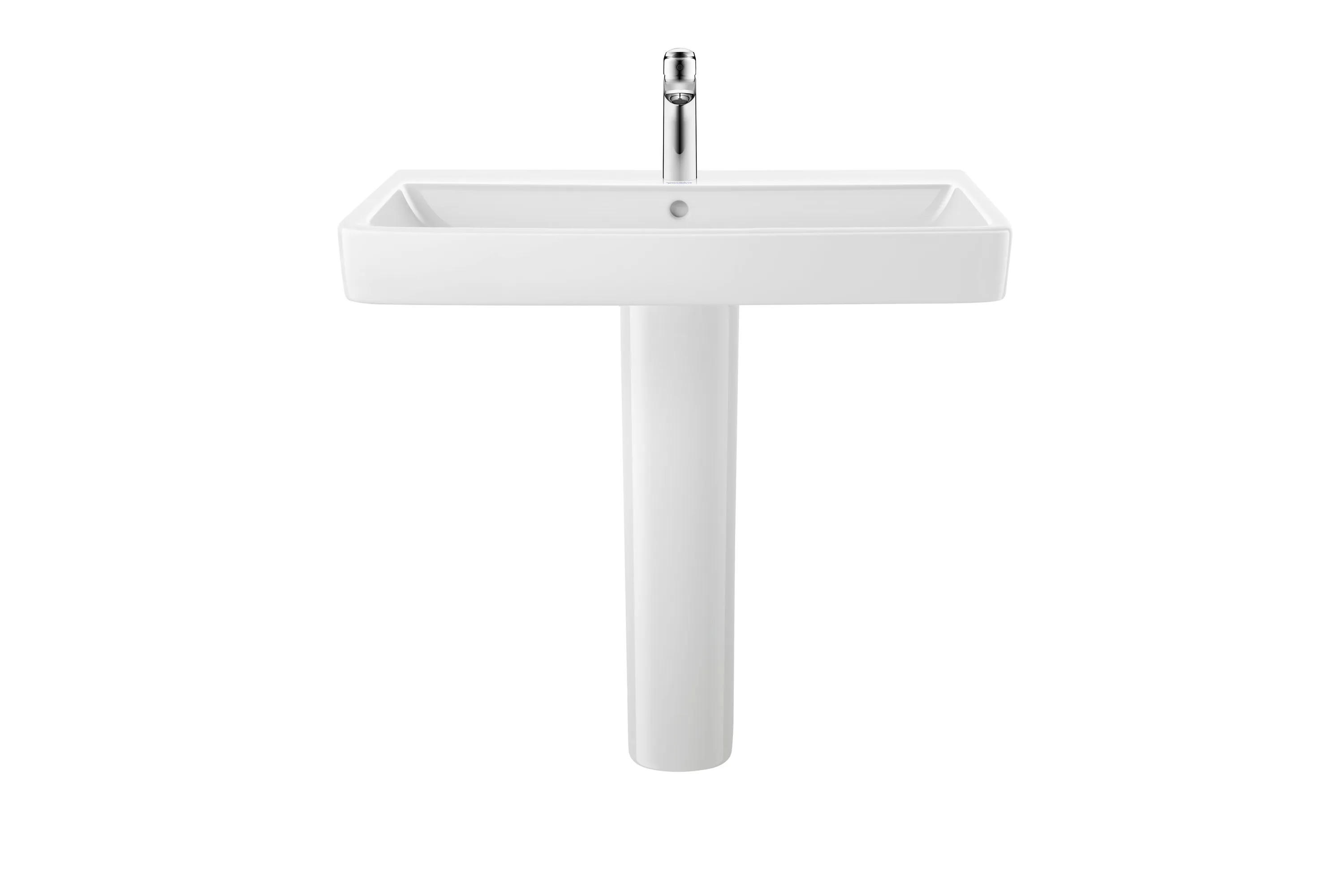 Standsäule Nohne 1 weiß 190x170x720mm, bodenstehend Standsäule Nohne 1 weiß 190x170x720mm, bodenstehend