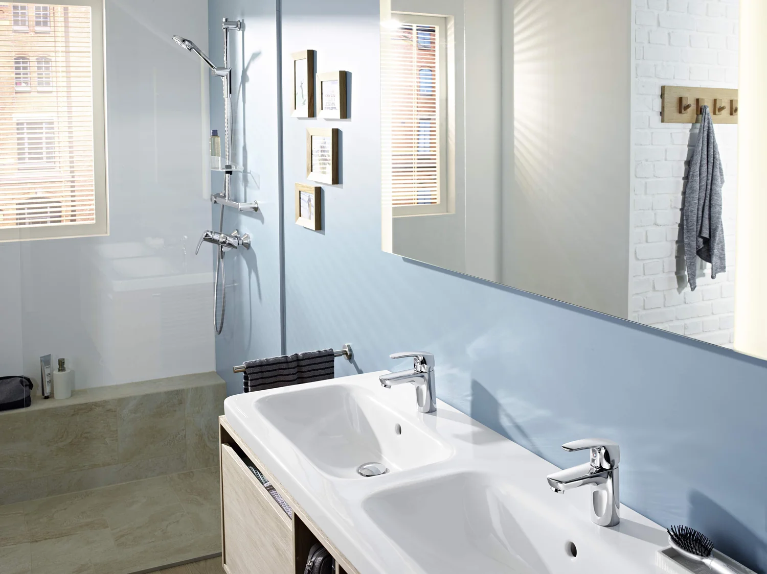 HansaPINTO Waschtischarmatur HansaPINTO 2017, Einhebelmischer, Niederdruck, Chrom