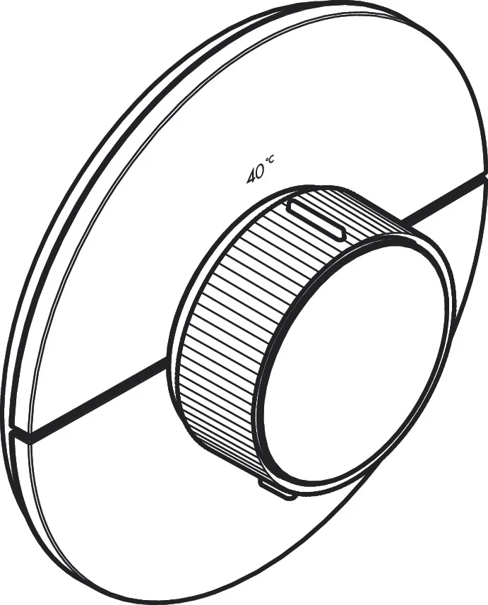 AXOR ShowerSelect ID Thermostat HighFlow Unterputz rund Chrom AXOR ShowerSelect ID Thermostat HighFlow Unterputz rund Chrom