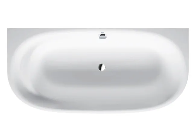 Duravit Badewanne „Cape Cod“ vorwand oval 190 × 90 cm, mittig