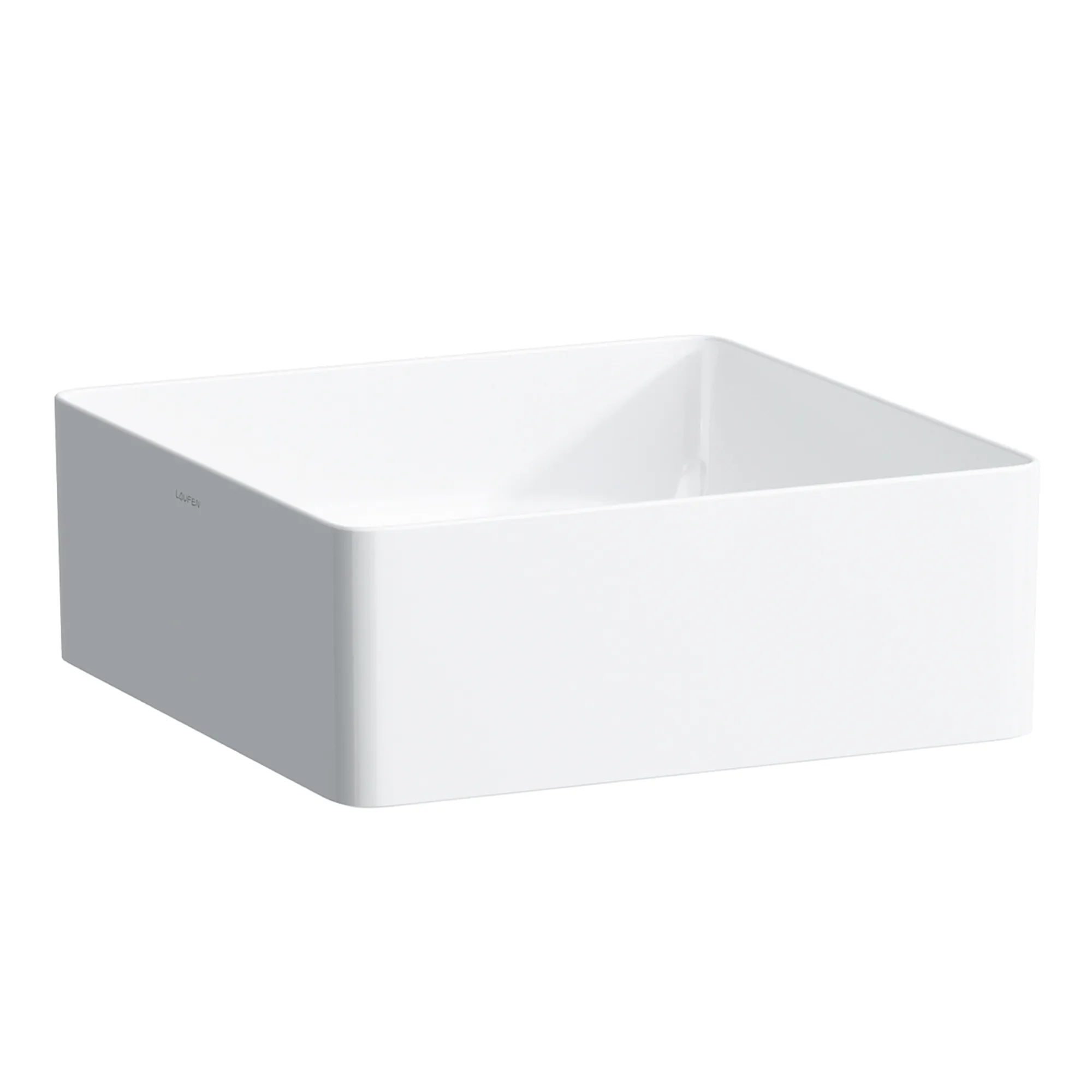 Waschtisch-Schale LIVING Saphirkeramik 360x360x130 quadratisch ohne Hahnloch ohne Überlauf weiß Waschtisch-Schale LIVING Saphirkeramik 360x360x130 quadratisch ohne Hahnloch ohne Überlauf weiß
