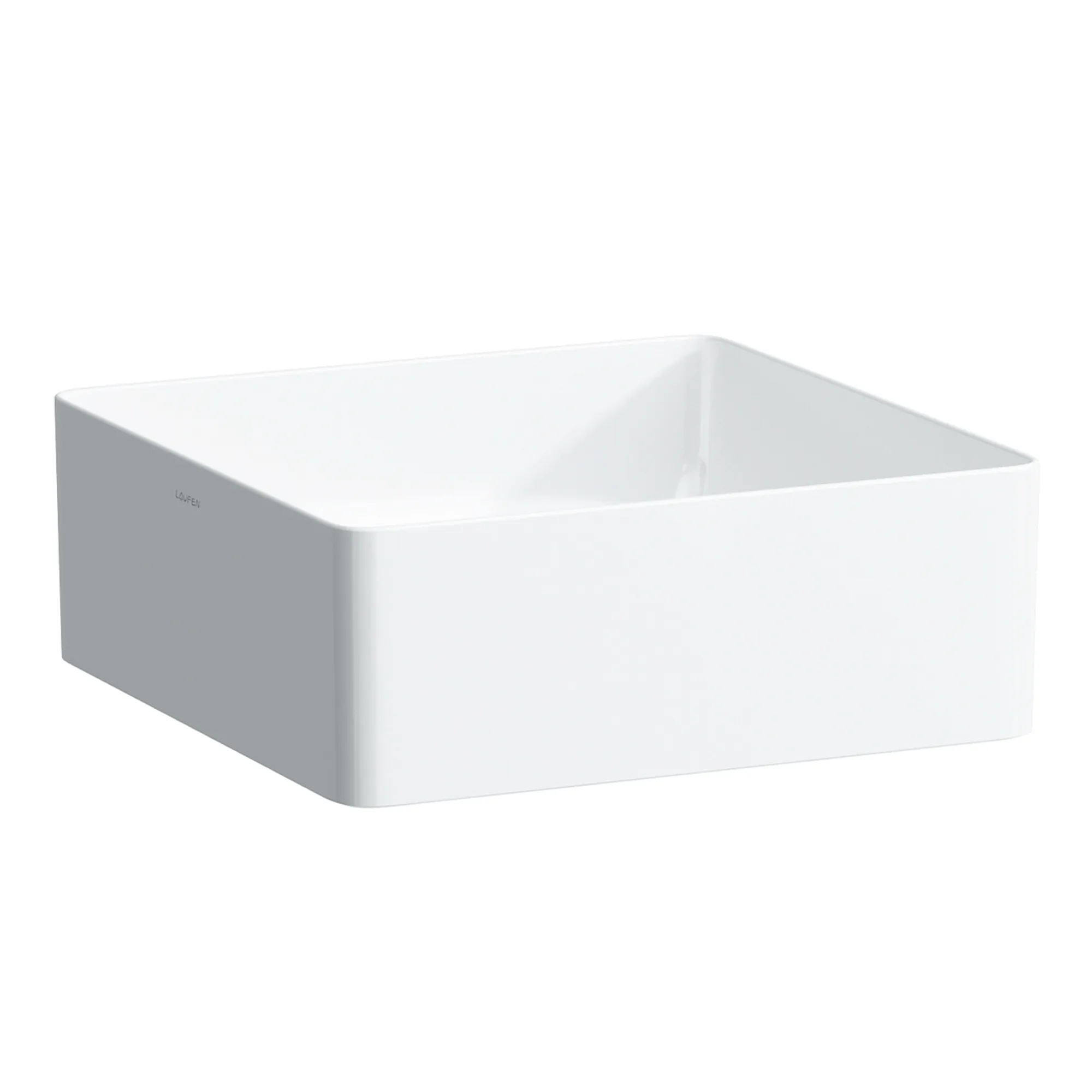 Laufen Waschtisch-Schale LIVING Saphirkeramik 360x360x130 quadratisch ohne Hahnloch ohne Überlauf weiß Laufen Waschtisch-Schale LIVING Saphirkeramik 360x360x130 quadratisch ohne Hahnloch ohne Überlauf weiß
