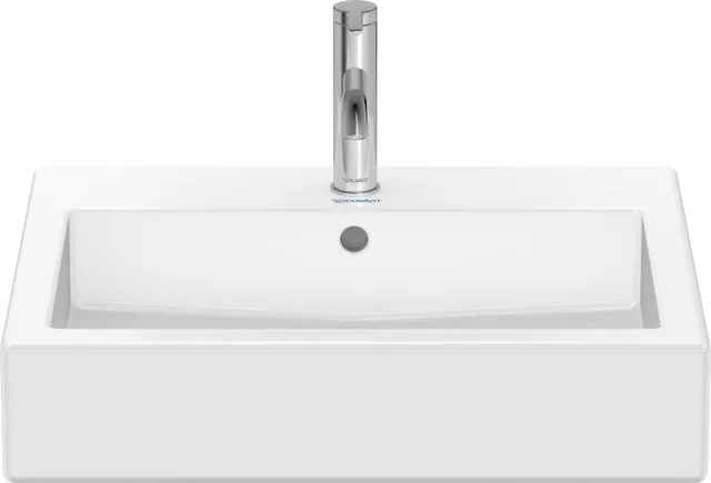 Wandwaschtisch „Vero“, mit Überlauf, Hahnlochposition mittig Wandwaschtisch „Vero“, mit Überlauf, Hahnlochposition mittig