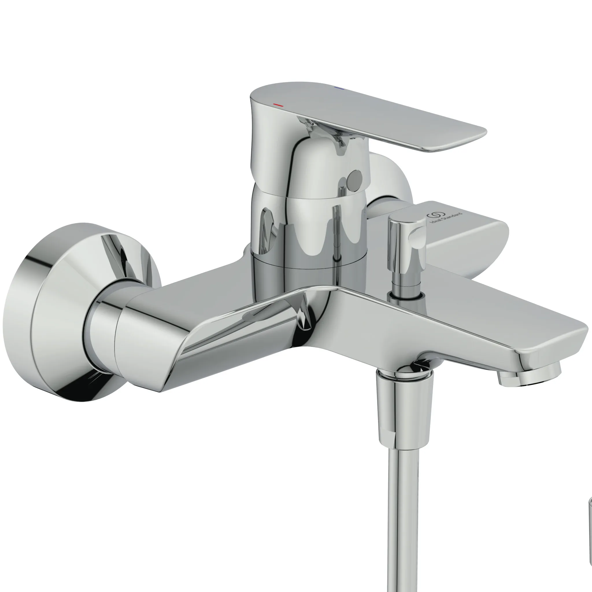 Badearmatur Aufputz Connect Air mit Handbrause-Set Ausladung 174mm Brushed Gold Badearmatur Aufputz Connect Air mit Handbrause-Set Ausladung 174mm Brushed Gold