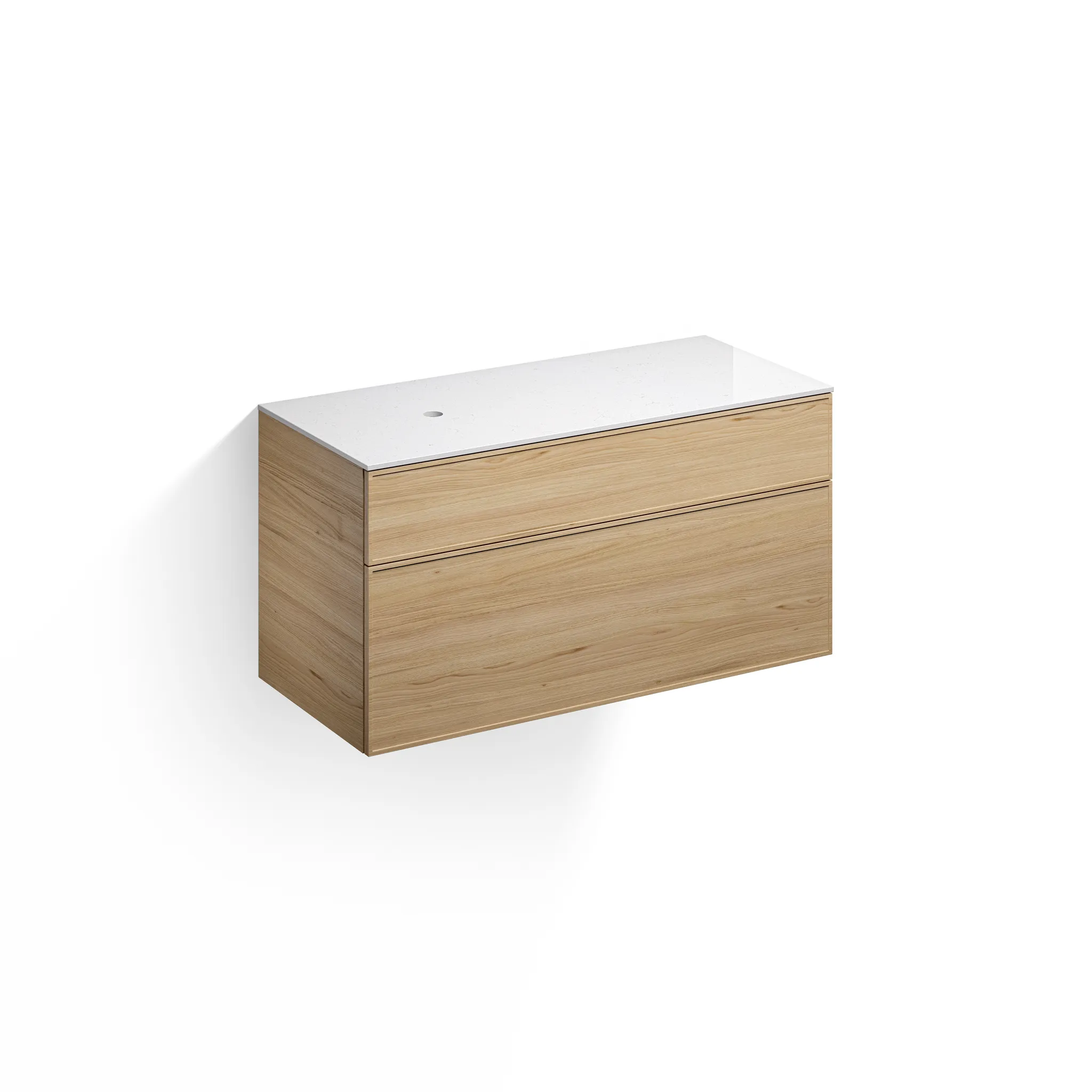 Alape Möbelmodul Arkta 1200x600 Carrara/Eiche