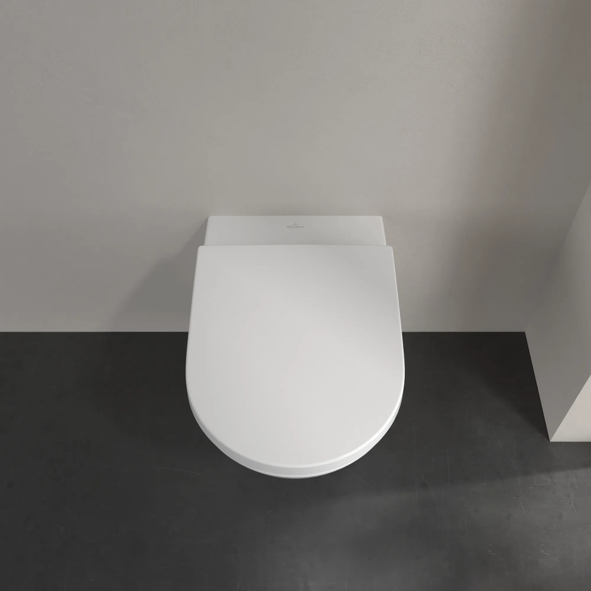 Wand-Tiefspül-WC „Subway 3.0“ 37 × 36 × 56 × 56 cm in Weiß Alpin, ohne Spülrand, Abgang waagerecht