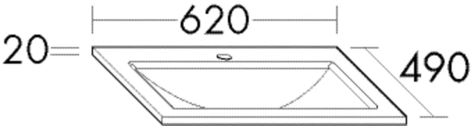 burgbad Sys30 Mineralguss-Waschtisch Weiß Velvet burgbad Sys30 Mineralguss-Waschtisch Weiß Velvet