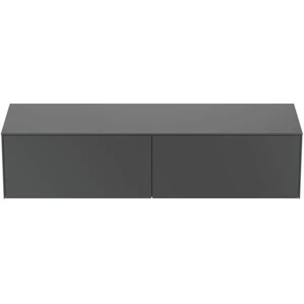 Ideal Standard Waschtischunterschrank Conca, 2 Auszüge, Anthrazit
