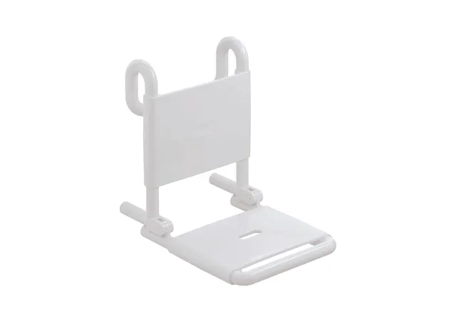 HEWI Einhängesitz, klappbar, Polyamid, hochglänzend, Signalweiß