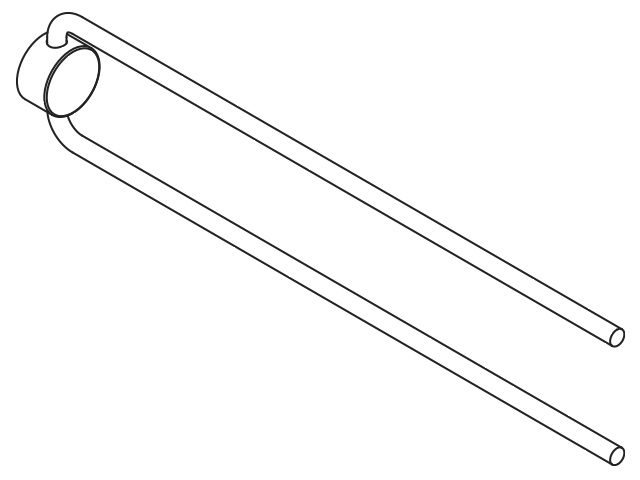 HEWI Handtuchhalter „System 815“ 4 cm