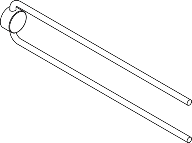 HEWI Handtuchhalter „System 815“ 4 × 8,5 × 42 cm HEWI Handtuchhalter „System 815“ 4 × 8,5 × 42 cm