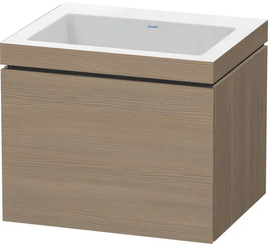 Duravit Möbelset c-shaped Set wandhängend wandhängend „L-Cube“ 60 × 50 × 48 cm