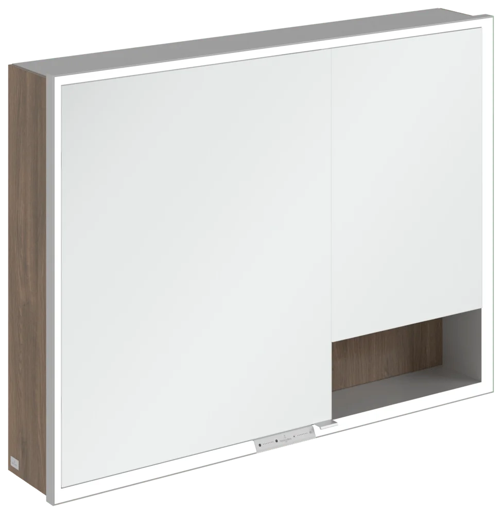 Villeroy & Boch Aufputz-Spiegelschrank My View+ A48110, 1000x750x168mm, Arizona Oak Villeroy & Boch Aufputz-Spiegelschrank My View+ A48110, 1000x750x168mm, Arizona Oak