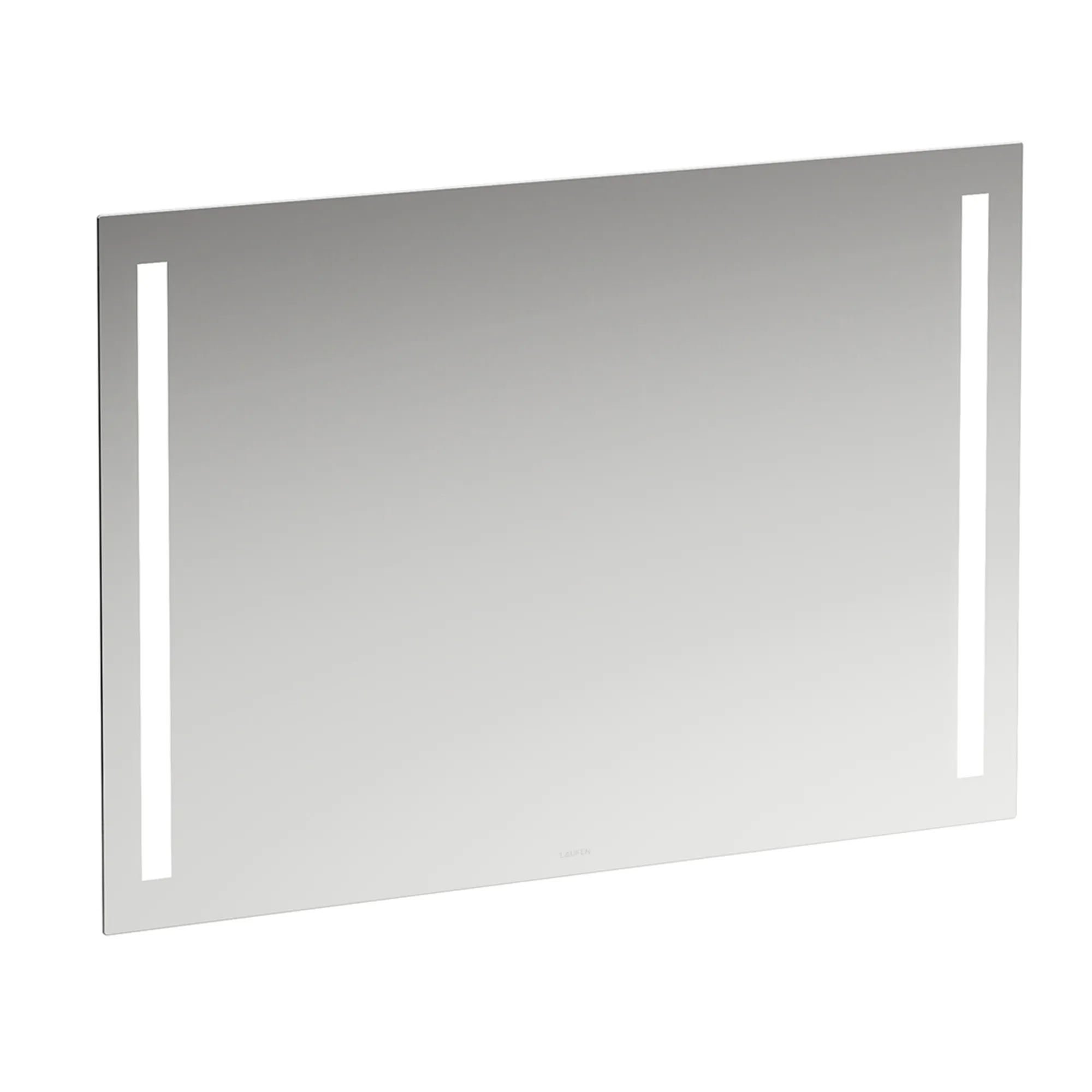Laufen Spiegel LANI 1000x28x700 mit 2 vertikal integrierten LED-Lichtelementen, Wandhänge, 1200 mm Länge, 30 mm Breite, 700 mm Höhe Laufen Spiegel LANI 1000x28x700 mit 2 vertikal integrierten LED-Lichtelementen, Wandhänge, 1200 mm Länge, 30 mm Breite, 700 mm Höhe