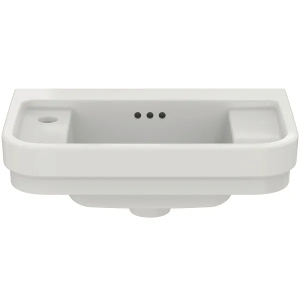 Waschbecken „Calla“ 50 × 32 × 18 cm, Hahnlochposition links Waschbecken „Calla“ 50 × 32 × 18 cm, Hahnlochposition links