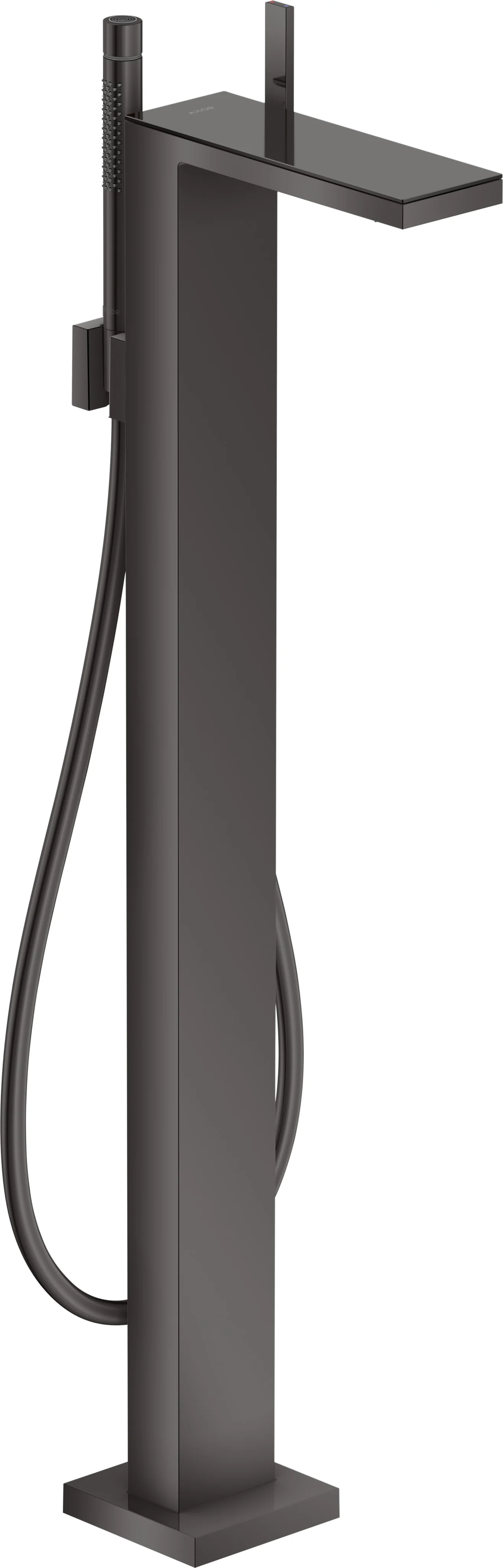 Hansgrohe AXOR MyEdition Platte 245 mm Metall Polished Black Chrome abnehmbar