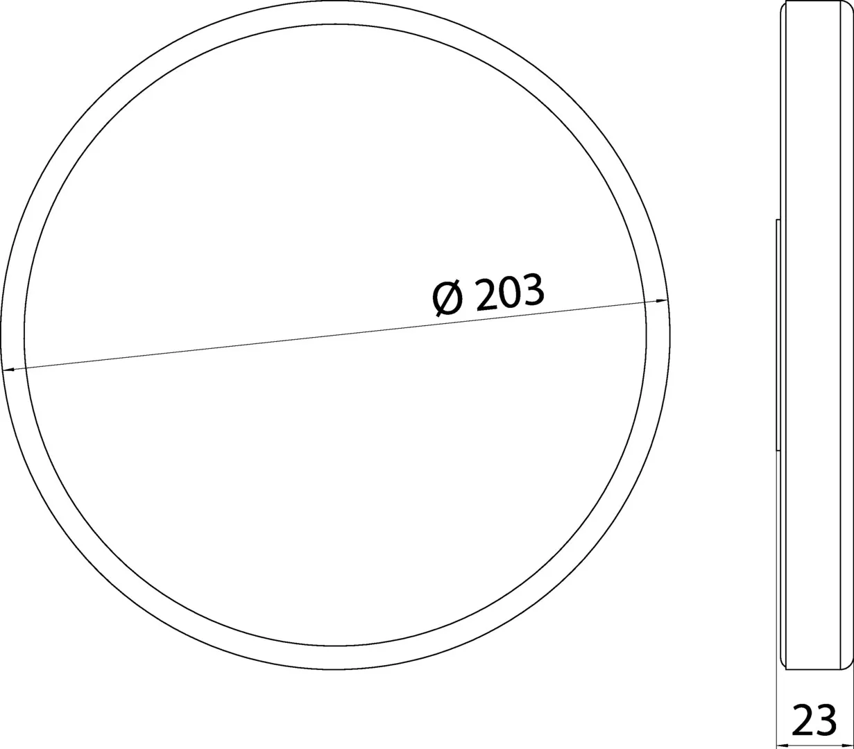 Spiegel „Rasier-Und Kosmetikspiegel“ ⌀ 20,3 cm