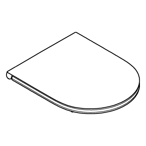 Grohe WC-Sitz „Bau“ in chrom Grohe WC-Sitz „Bau“ in chrom